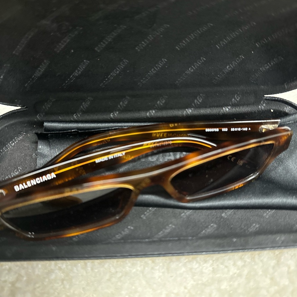 Balenciaga Brown Sunglasses